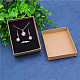 Kraft Paper Cardboard Jewelry Set Boxes CBOX-WH0001-D04-2