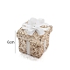 Рождественские блестки пенопласт подарочная коробка подвеска украшения PW-WGA66E9-03-1