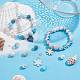 SUNNYCLUE DIY Snowflake Bracelet Making Kits DIY-SC0018-82-5