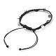 Bracelets de perles tressées en corde de polyester ciré BJEW-JB05762-5