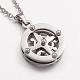 304 Stainless Steel Pendant Necklaces NJEW-G255-13B-3