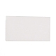 長方形の紙の報酬インセンティブカード  学生のためのパンチカード  番号模様  90x50x0.3mm DIY-K043-03-08-4
