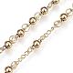 304 Stainless Steel Rosary Bead Necklaces NJEW-D285-42G-2