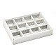 Wooden Cuboid Jewelry Presentation Boxes ODIS-L001-01-1