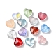 Perles de verre transparentes lisses et dépolies GLAA-O023-14-2