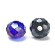 Perles de verre transparentes plaquées rondelles à facettes rondelles couleur ab GLAA-R152-4mm-M2-2