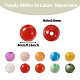 Craftdady 500 шт. 10 цвета натуральные пресноводные бусины из ракушек SHEL-CD0001-02-4