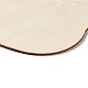 Flaschenform unfertige Holzscheiben WOOD-XCP0001-25-3
