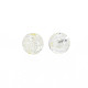 Perles en acrylique transparentes craquelées MACR-S373-66-N01-2