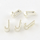 Antique Silver Plated Alloy Letter Slide Charms TIBEP-S296-J-RS-1