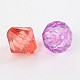 Faceted Bicone Transparent Acrylic Beads DBB16MM-4