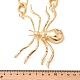 Кулон в виде паука на Хэллоуин из сплава со стразами JEWB-P337-01G-3