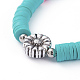 Verstellbare Nylonschnur geflochtenen Perlen Armbänder BJEW-JB05103-03-3