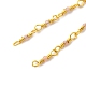Цепи латуни ожерелье материалы KK-K337-13G-02-2