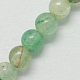 Avventurina pietra preziosa filamenti di perline verdi naturali G-R148-3mm-08-1