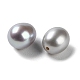 Perle di perle d'acqua dolce coltivate naturali tinte PEAR-E020-26-2