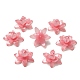 Blumen undurchsichtigen Acrylperlen SACR-C002-35-1