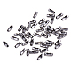 PandaHall Elite 304 Stainless Steel Ball Chain Connectors Jewelry Necklace Clasps 9x3.5mm STAS-PH0002-42P-1