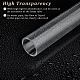 OLYCRAFT 12x1 Inch Acrylic Round Tube Clear Rigid Acrylic Pipe Clear Round Tube Hollow Round Bar Rod for DIY Crafts Lamps Aquarium Fish Tank Architectural Model Making AJEW-WH0324-76A-4
