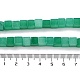Natural Dyed White Jade Beads Strands G-Q008-C01-01C-5