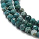 Natural Chrysocolla Beads Strands G-P514-A03-02-4