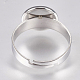304 base de anillo de placas de acero inox X-STAS-G173-19P-10mm-4