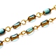 Chaînes de perles manuelles AJEW-JB01073-4