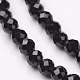 Natürliche schwarze Spinell-Perle Stränge&nbsp;X-G-P213-13-2mm-1
