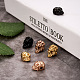 Bijoux pandahall 6pcs 6 style 304 perles en acier inoxydable STAS-PJ0001-28-4