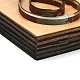 木材切断ダイ  鋼鉄で  DIYスクラップブッキング/フォトアルバム用  装飾的なエンボス印刷紙のカード  ティアドロップ  模様  80x80x24mm DIY-WH0178-002-4