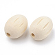 Natural Unfinished Wood Beads X-WOOD-N002-10-2