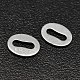 Oval 925 Sterling Silver Chain Tabs STER-F016-01-1