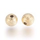 Brass Textured Beads X-KK-Q669-36G-2