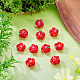 Perle di lampwork fatte a mano da 10 pz&nbsp;LAMP-TADJ0001-01A-5