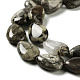 Brins de perles de jaspe en pierre de richesse naturelle G-L242-32-4