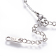 304 Stainless Steel Charm Bracelets BJEW-L660-07-4