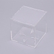 アクリル野球ディスプレイボックス  正方形  透明  8.1x8.1x8.1cm ODIS-WH0008-44-1