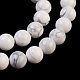 Chapelets de perles en howlite naturelle TURQ-G090-8mm-3