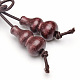 5-Loop Wrap Style Buddhist Jewelry BJEW-S125-24-2