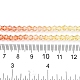 Градиентные цветные стеклянные бусины X1-DGLA-A039-T6mm-A014-5