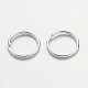 Iron Open Jump Rings X-JRS7mm-2