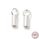 925 Sterling Silver Cord Ends STER-P055-01B-S-1