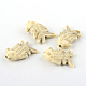 Fish Plating Acrylic Beads PACR-Q102-108A-1
