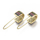 (Jewelry Parties Factory Sale)Brass Micro Pave Cubic Zirconia Dangle Earrings EJEW-S208-103C-NF-2
