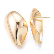 Латунные серьги KK-R116-016-NF