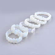 Opalite браслеты простирания BJEW-S039-05D