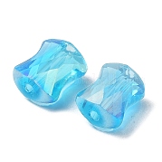 Гальванические стеклянные бусины GLAA-D016-14B