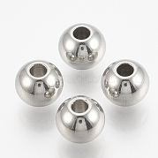201 Stainless Steel Beads STAS-Q227-02A