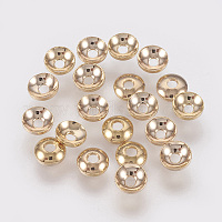 Wholesale PH PandaHall 160pcs 14K Gold Flower Bead Caps 