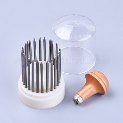 Steel Beading Needles with Hook for Bead Spinner 